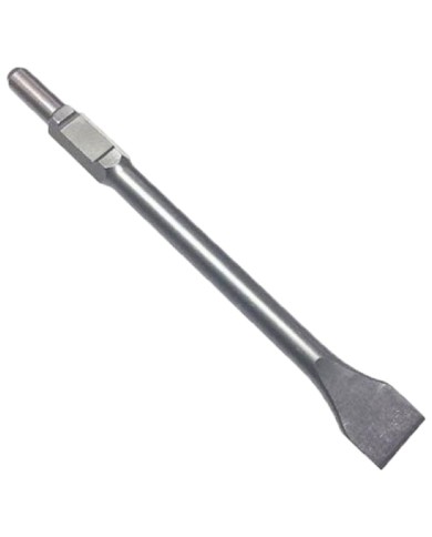 SCALPELLO PIATTO ATTACCO SDS-HEX mm 40 x 410