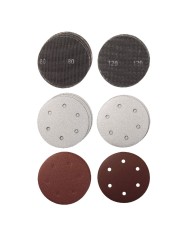 SET 15 DISCHI ABRASIVI A GRIGLIA per levigatrice per muro TC-DW 225