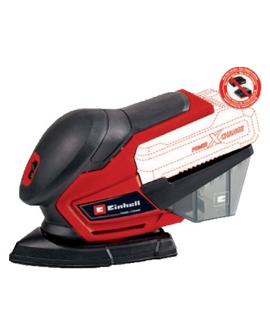 LEVIGATRICE ORBITALE A BATTERIA TE-OS 18 150 LI SOLO 18V - superficie 150 x 150 x100 mm