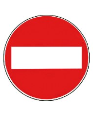 SEGNALE SENSO VIETATO fig. 47