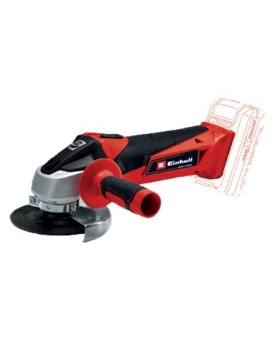 SMERIGLIATRICE ANGOLARE A BATTERIA TC-AG 18 115 LI 18V - Ø disco 115 mm