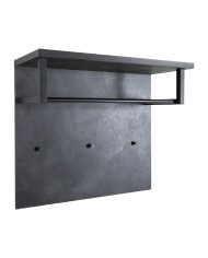 PENSILE INGRESSO APPENDIABITI LINEA SEGNO cm. 35 x 82 x h.71 - cemento