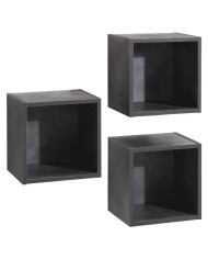 PENSILE A GIORNO CUBO LINEA VITTORIA cm. 28 x 35 x h.35 - cemento