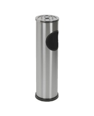 POSACENERE GETTACARTE corpo spazzolato - Ø 15 x h.57 cm
