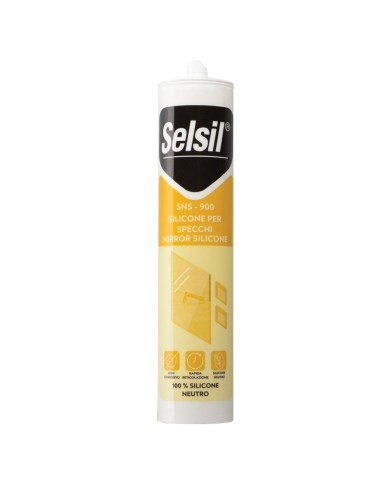 SILICONE NEUTRO PER SPECCHI SNS trasparente ml 310