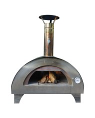 FORNO PORTATILE A LEGNA CLEMENTINO cm. 72 x 50 x h 91 (esterno)