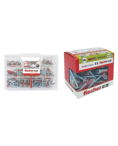TASSELLO CON VITE DUOPOWER IN SET set 80 pezzi