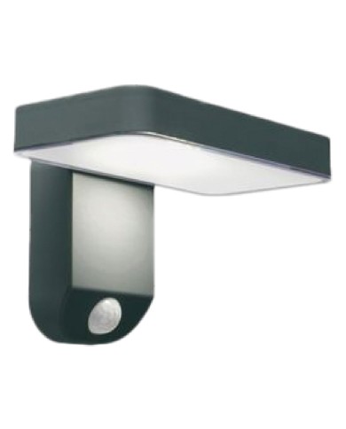 APPLIQUE SOLARE LED SOLARE 4,5 W - cm 18 x 13 x 12 grafite