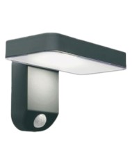 APPLIQUE SOLARE LED SOLARE 4,5 W - cm 18 x 13 x 12 grafite