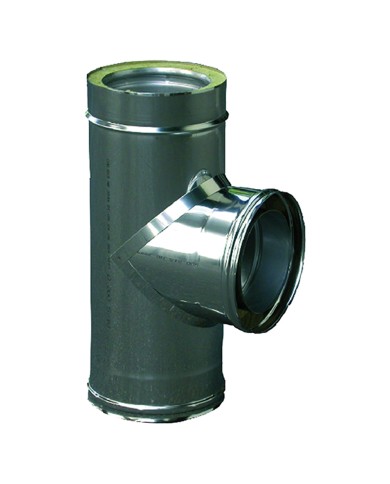 RACCORDO DOPPIA PARETE A T 90° ø cm 25 30