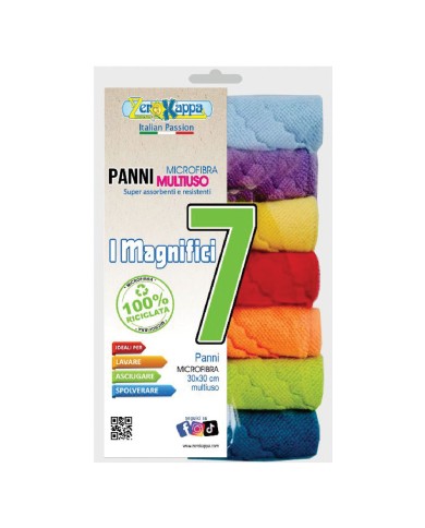 PANNO IN MICROFIBRA MULTIUSO MAGNIFICI 7 cm 30 x 30