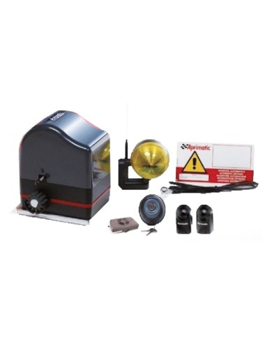 KIT AUTOMAZIONE CANCELLI ANTE SCORREVOLI HOCKENHEIM ONDA 624 peso anta max 600 kg (uso condominio max 400 kg)