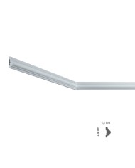CORNICE DECORATIVA PER SOFFITTO mod. I803 - mm. 11 x 24 x 2 mt