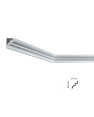CORNICE DECORATIVA PER SOFFITTO mod. I836 - mm. 35 x 35 x 2 mt