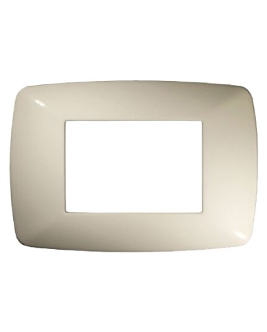 PLACCA COLORE BIANCO BRIO 3 posti - 3203 WH