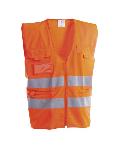 GILET ALTA VISIBILITA MULTITASCHE ROAD