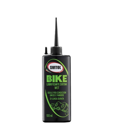 LUBRIFICANTE CATENA PER BICICLETTE SVITOL BIKE WET ml 100