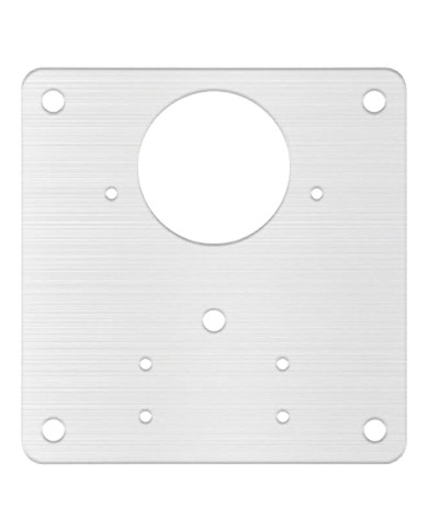 PIASTRA RIPARAZIONE ANTE JOLLY mm 90 x 90 - sp. 0,8 - foro Ø 35 mm