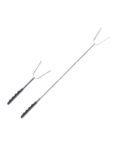 FORCHETTONE ESTENSIBILE PER BARBECUE cm. 24 72