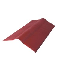COLMO PER LASTRA ONDULINE cm 100 x 50 - colore rosso
