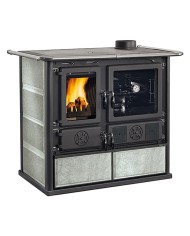 CUCINA A LEGNA ROSA 5.0 VST 8,8 kW - colore petra naturale