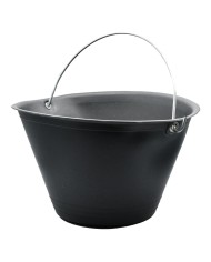SECCHIO PER MURATORE nero ø mm 340 - capacità 8 litri