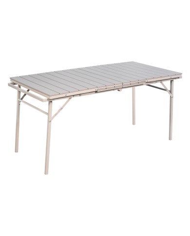TAVOLO IN ACCIAIO POLIPROPILENE ALLUNGABILE SAROS beige