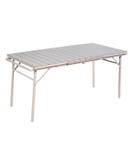 TAVOLO IN ACCIAIO POLIPROPILENE ALLUNGABILE SAROS beige