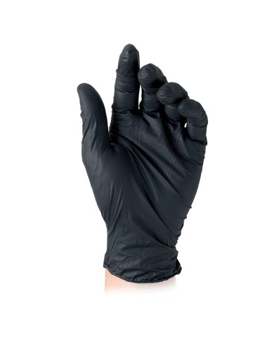 GUANTI NITRILE MONOUSO BLACK
