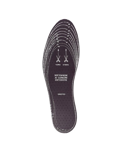SOLETTA PER SCARPE CARBONE Taglia 35-46
