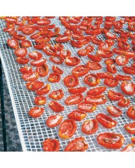 RETE PER ESSICCAZIONE ALIMENTI mt. 1 x 50 - (maglia 5 x 5 mm) colore bianco