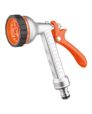 PISTOLA DA GIARDINO 7 GETTI BASIC METAL MULTIFUNZIONE Art. 9618 - 7 getti blister