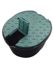 POZZETTO CIRCOLARE CON COPERCHIO ø cm 16,8 x 14,9 - H 11,6