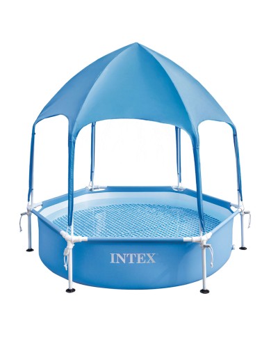 PISCINA CON TELAIO CANOPY METAL FRAME cm 183 x 38 - capac. 700 lt.