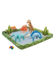 PISCINA GONFIABILE JURASSIC ADVENTURE PLAY CENTER art. 56132
