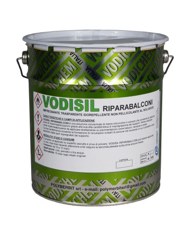 RESINA SILICONICA VODISIL RIPARABALCONI lt. 1 - trasparente