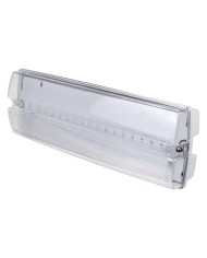 LAMPADA EMERGENZA DA PARETE 3W 16 led - cm.34,6 x 10,7 x 6