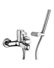 MONOCOMANDO ESTERNO VASCA ABBRACCI cromato