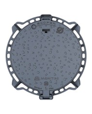 CHIUSINO IN GHISA CLASSE D400 ECOPER T - 85 - botola 65 cm Kg 51