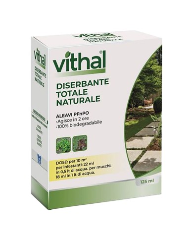 LIQUIDO DISERBANTE TOTALE NATURALE ALEAVI Ml. 100