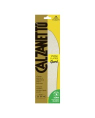 SOLETTA PER SCARPE SPUGNA E LATTICE SPORT taglia 24-46