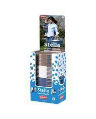 ESPOSITORE CESTA PORTABIANCHERIA STELLA totale 30 pezzi