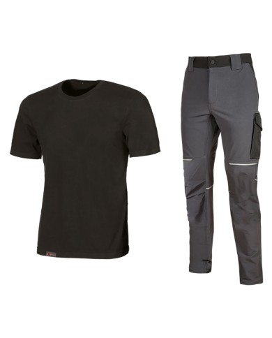 KIT T-SHIRT + PANTALONE WORK WEAR tg