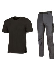 KIT T-SHIRT + PANTALONE WORK WEAR tg