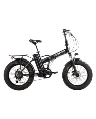 BICICLETTA ELETTRICA VESUVIO 250 W - ruote da 20 - nera