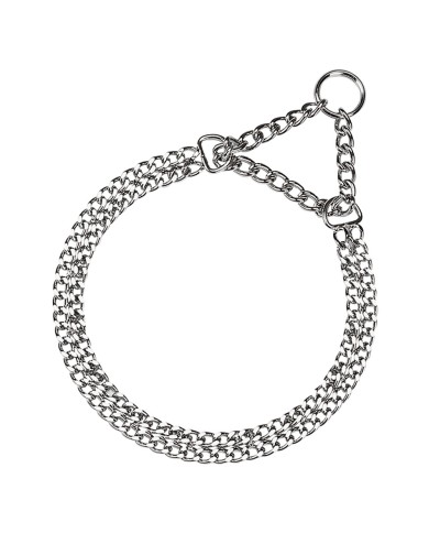 COLLARE PER CANE SEMI STRANGOLO CHROME CSS5