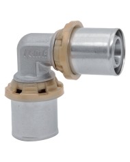 RACCORDO A PRESSARE CURVO DOPPIO ART. 403