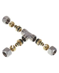 RACCORDO A STRINGERE A T ART. 536 546 art.546 - 20 x 20 x 20