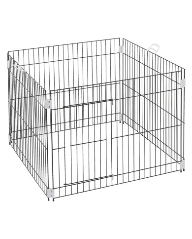RECINTO EDUCATIVO PER CUCCIOLI DOG TRAINING cm 80 x 80 x h 62