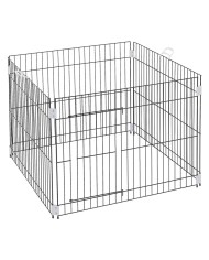 RECINTO EDUCATIVO PER CUCCIOLI DOG TRAINING cm 80 x 80 x h 62